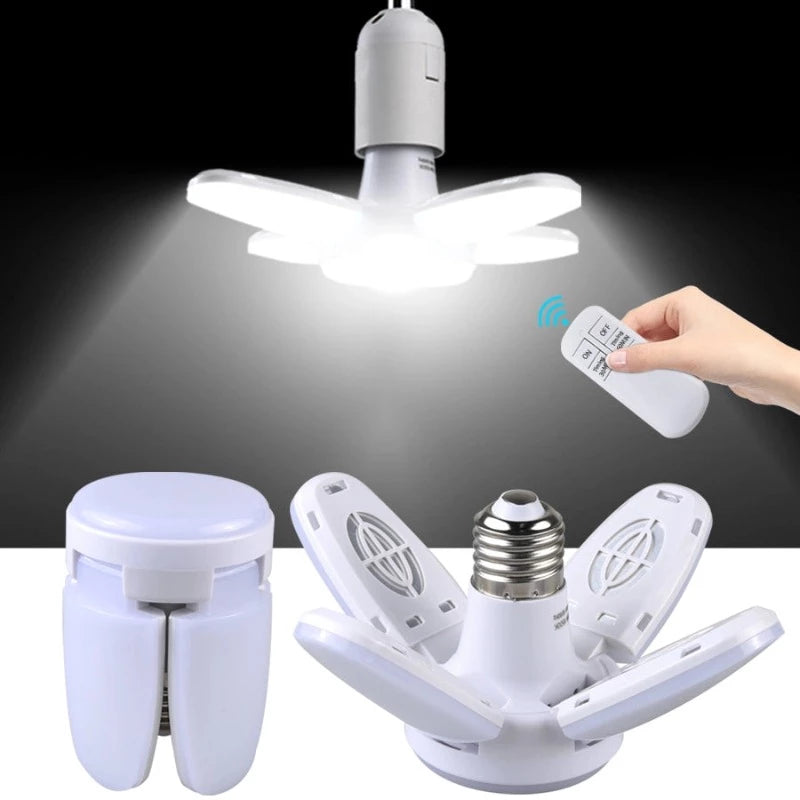 28W Foldable LED Light With Remote Controller