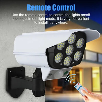 77LED Solar Motion Sensor LED Flood Light