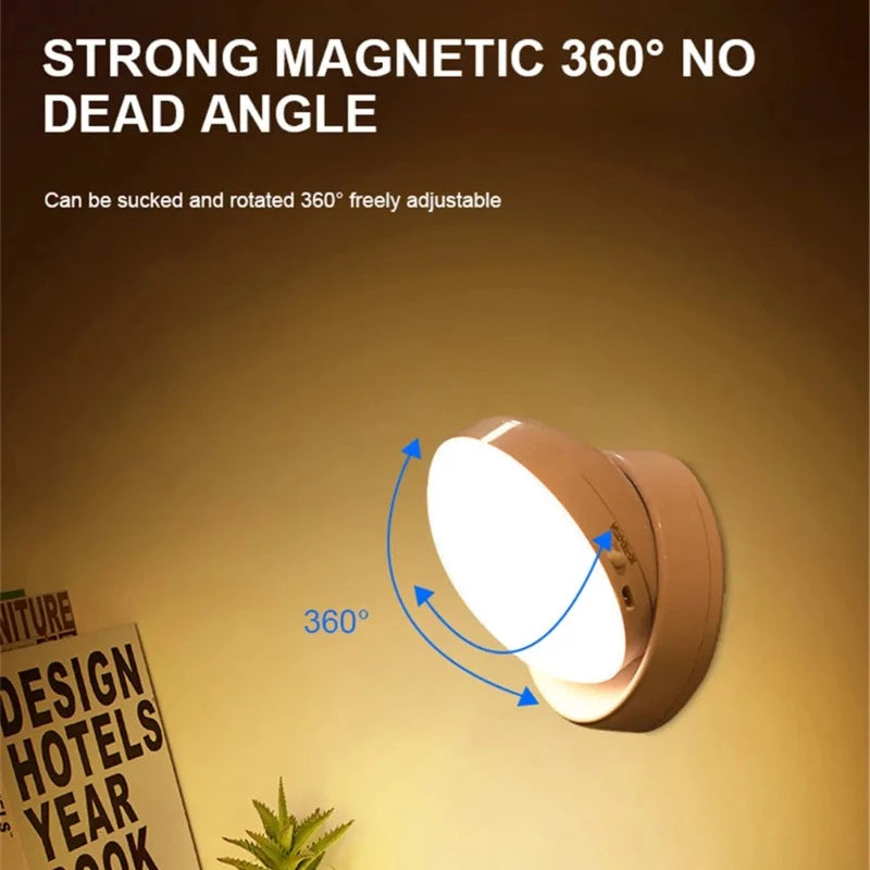360 Rotated Motion Sensor LED Wall Lamps