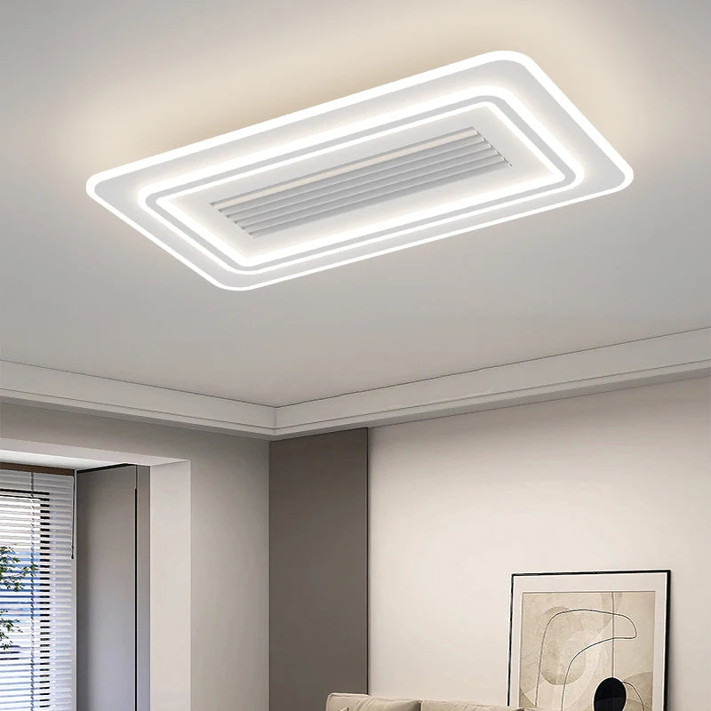 Modern Bladeless Ceiling Fan With Lights