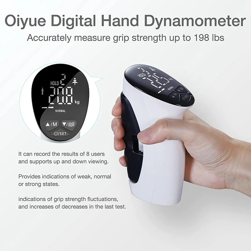 Auto Capturing Digital Hand Dynamometer